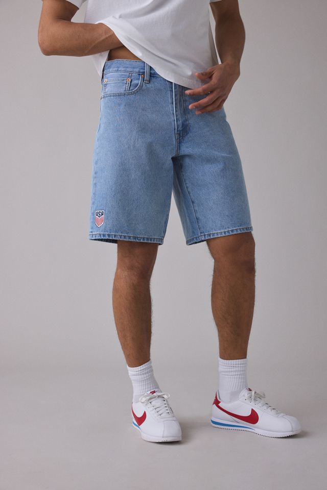 Levi's® U.S. Soccer 478™ Baggy Fit Denim Shorts #2