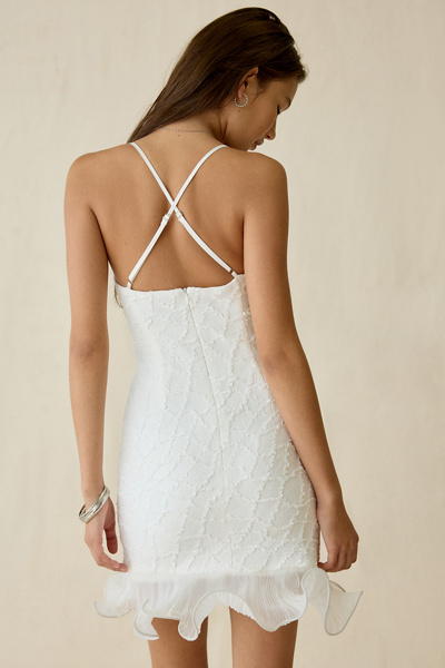Elliatt Alexandra Flounce Hem Cami Mini Dress