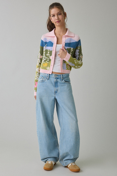 House Of Sunny Sunset Blooms Tripper Cardigan #1