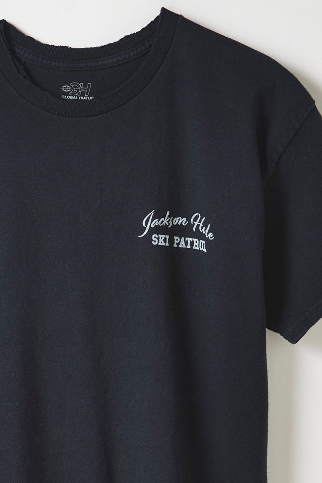 T-shirt graphique de la patrouille de ski de Jackson Hole #1