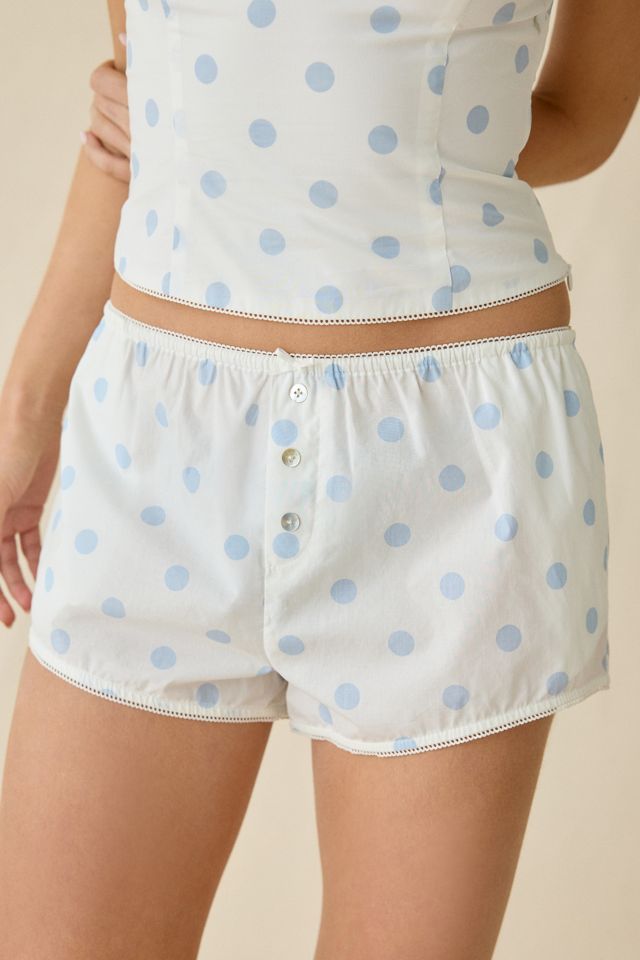 NIA Amaya Polka Dot Micro Shorts #1
