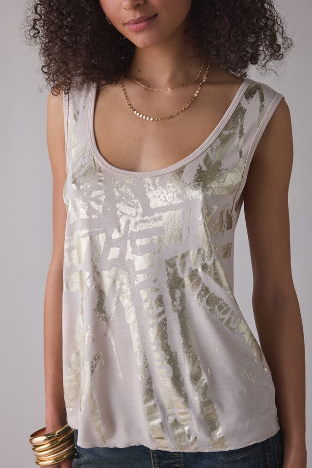 UO Kingston Graphic Oversized Tank Top #1