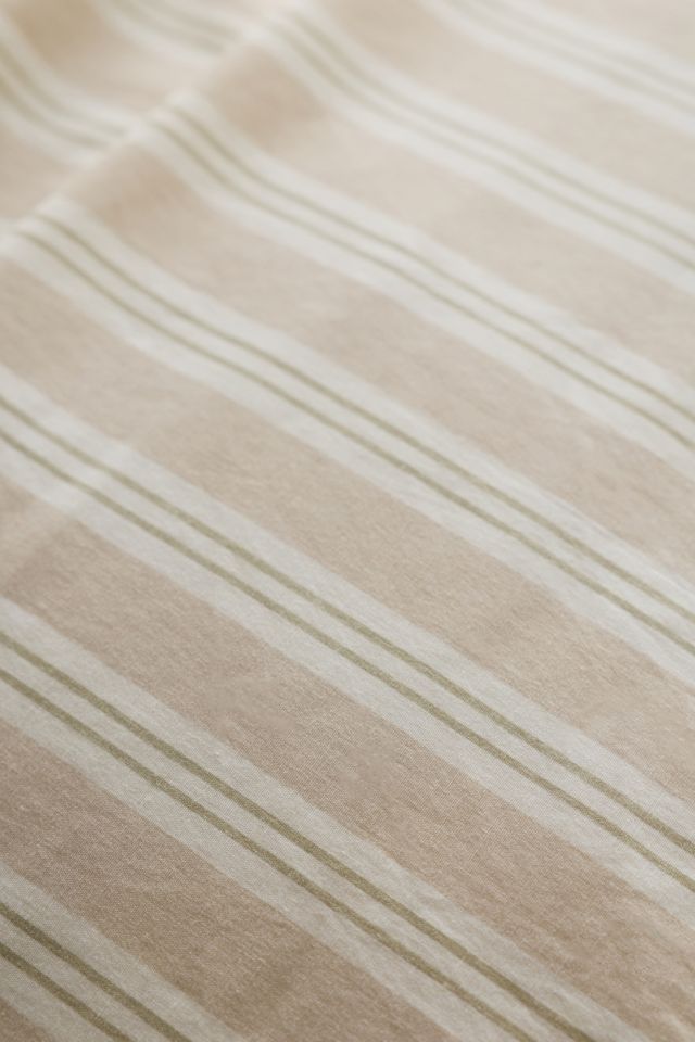 Rowen Striped Patterned Reversible Duvet Cover #3