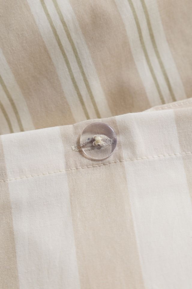 Rowen Striped Patterned Reversible Duvet Cover #4