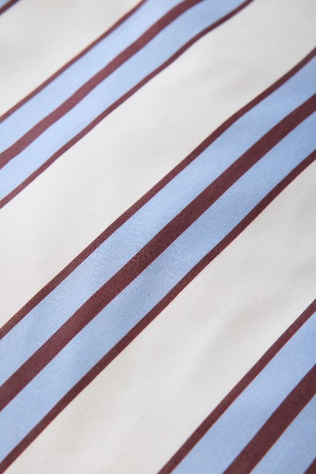 Rowen Striped Patterned Reversible Duvet Cover #3