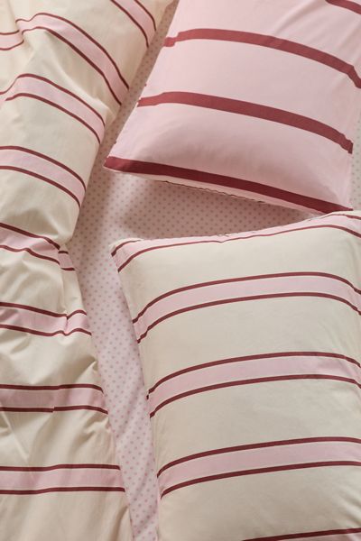 Rowen Striped Patterned Reversible Sham Set
