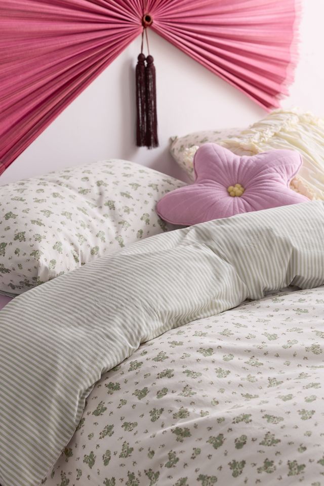 Housse de couette réversible à motif floral Maise #2