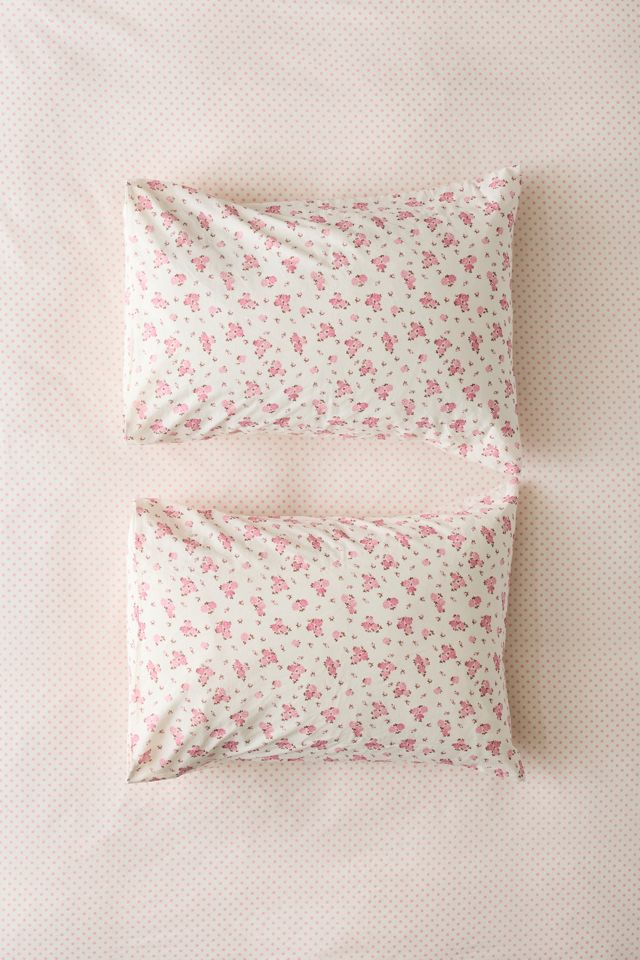 Ensemble de taies d'oreiller réversibles à motif floral Maise #1