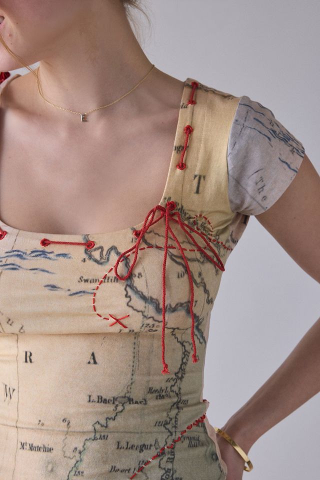Tyler McGillviary Yvette Treasure Hunt Short Sleeve Top #2