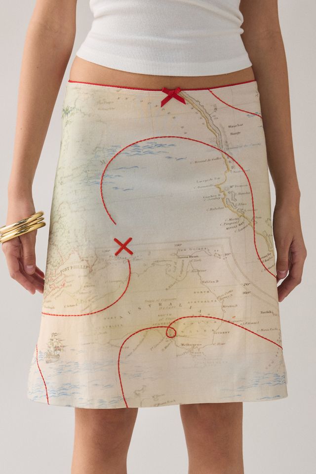 Tyler McGillivary Collector Treasure Hunt Knee-Length Skirt #1