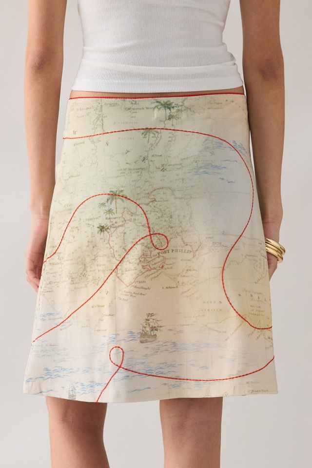 Tyler McGillivary Collector Treasure Hunt Knee-Length Skirt #4