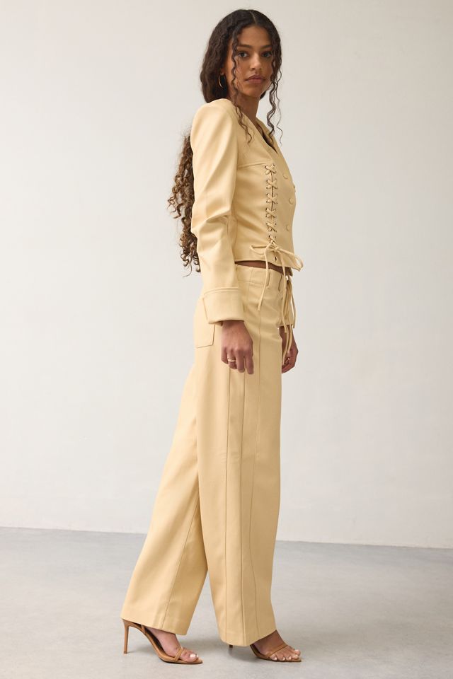 Pantalon en simili-cuir Gia Honey SAEMDI #3