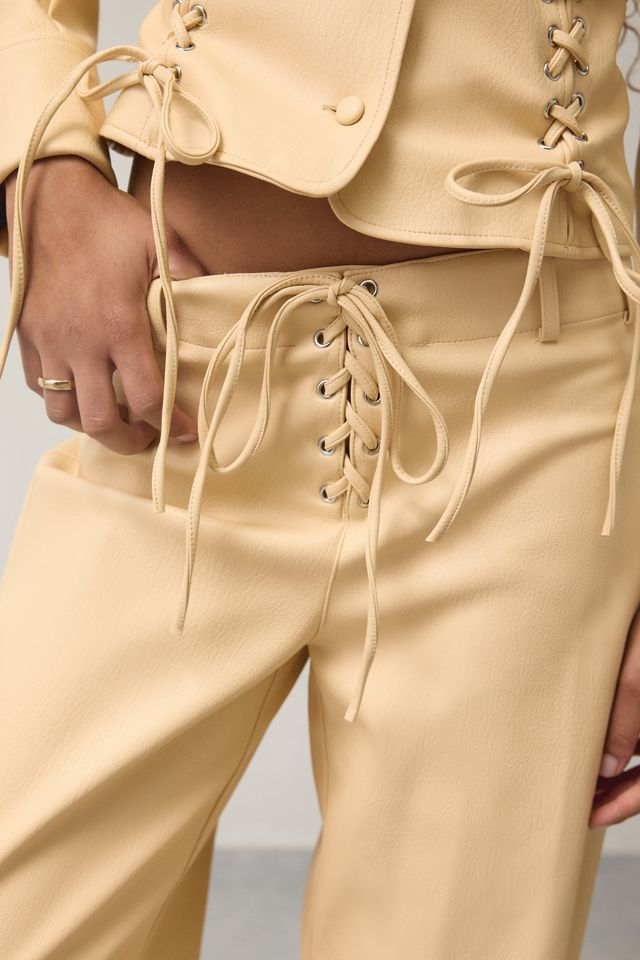 Pantalon en simili-cuir Gia Honey SAEMDI #4
