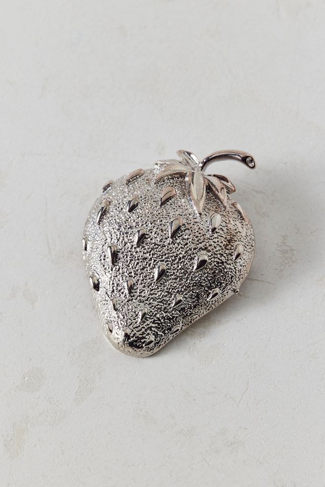 Metal Strawberry Pin #1
