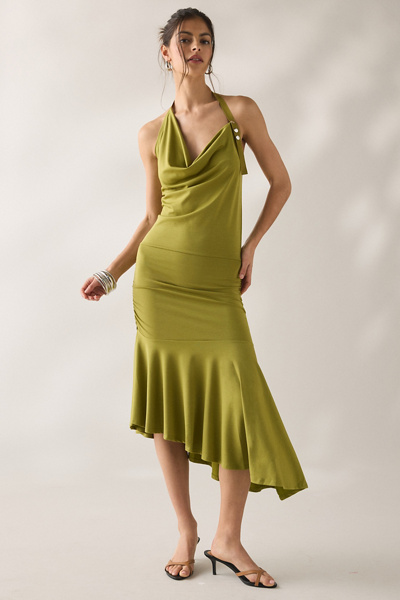 layana olive corset midi dress House of CB | Dresses | Layana Olive Green Corset Midi Dress