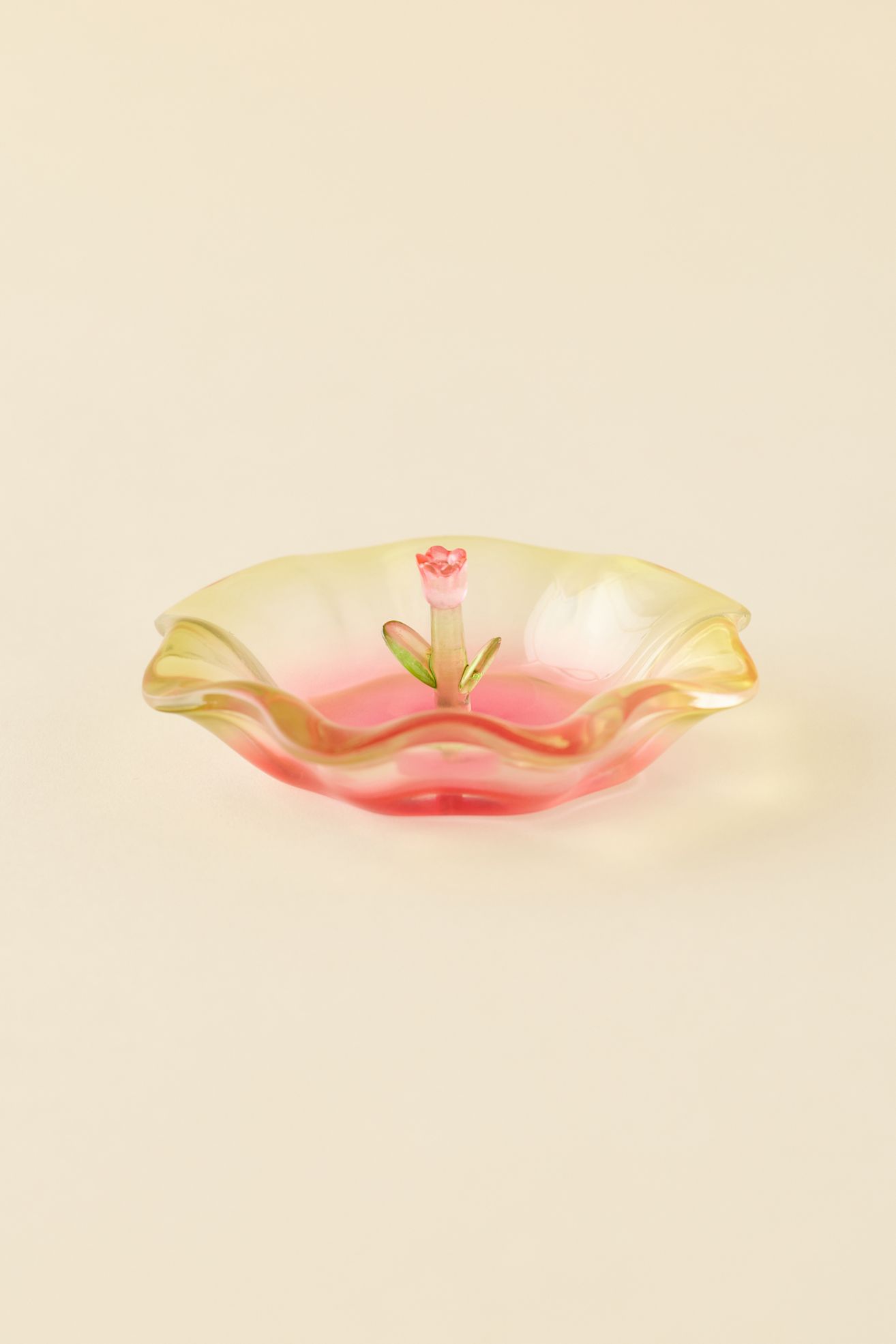 Floral Resin Catch-All Dish - Floral, ONE SIZE