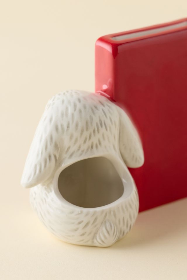 Strawberry Bunny INSTAX MINI Ceramic Picture Frame Vase #2