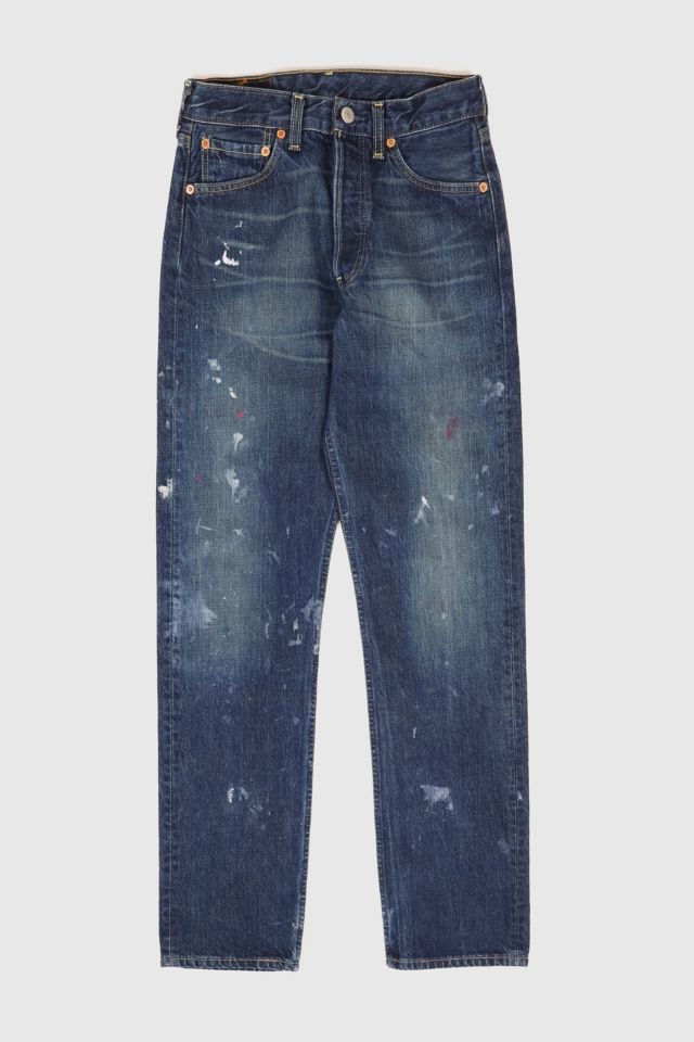 Vintage Levi’s® 501 Straight Fit Paint Splatter Jeans