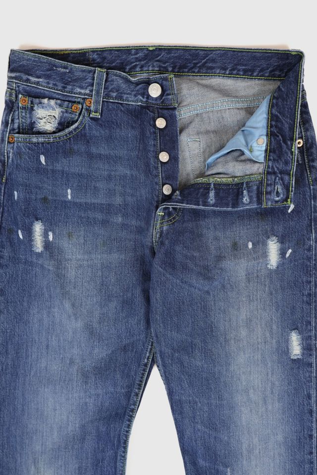 Vintage Levi’s® 501 Straight Fit Distressed Jeans #4