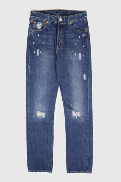 Vintage Levi’s® 501 Straight Fit Distressed Jeans