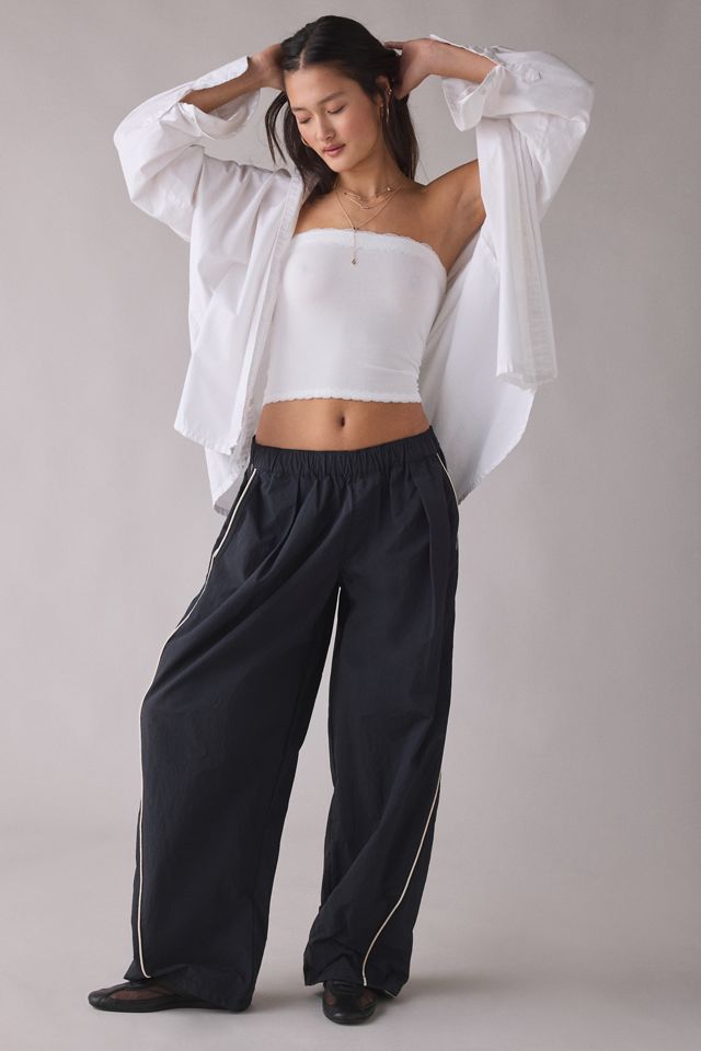 Out From Under Cotton Compression Lace Trim Tube Top #3
