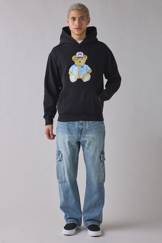 Market Studios Watercolor Teddy Graphic Hoodie Sweatshirt #2