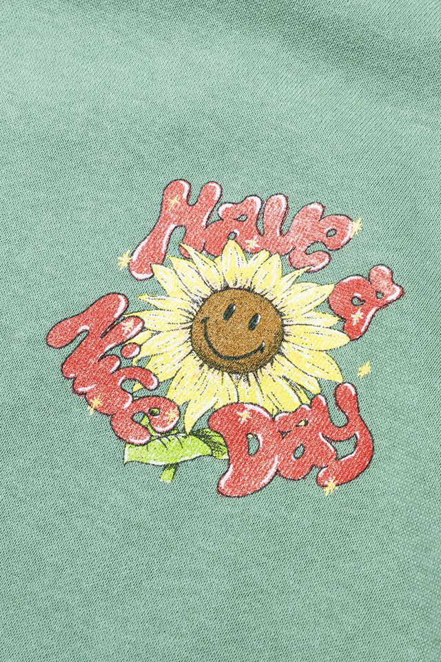 Market Studios Sunflower Graphic Hoodie Sweatshirt #2