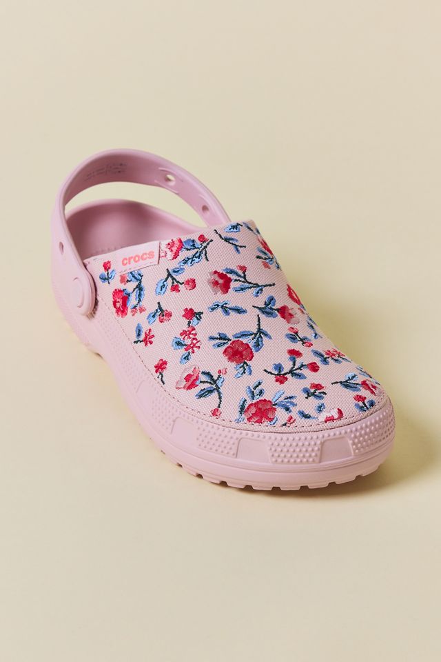 Crocs Classic Crafted Floral Clogs #2