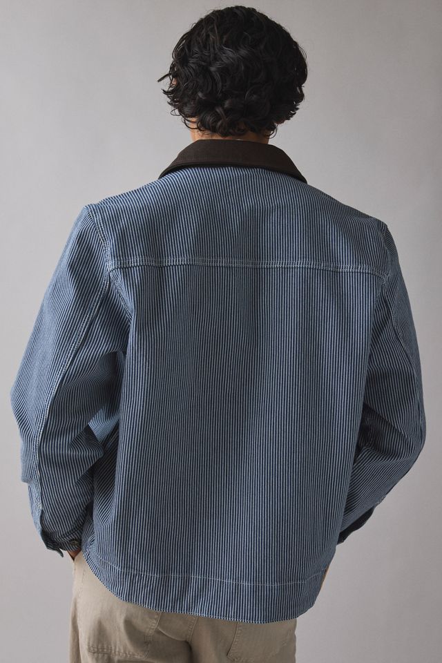 Veste en denim rayé Robert Les Deux #1
