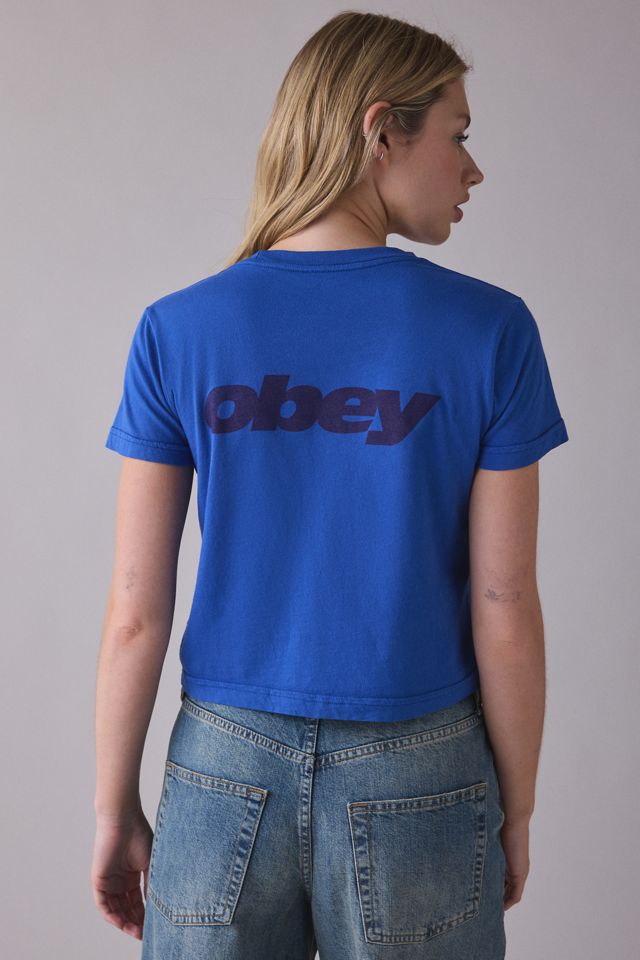 T-shirt décontracté graphique OBEY Speed Kaia #1