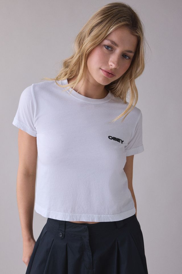 T-shirt décontracté graphique OBEY Cities Kaia #1