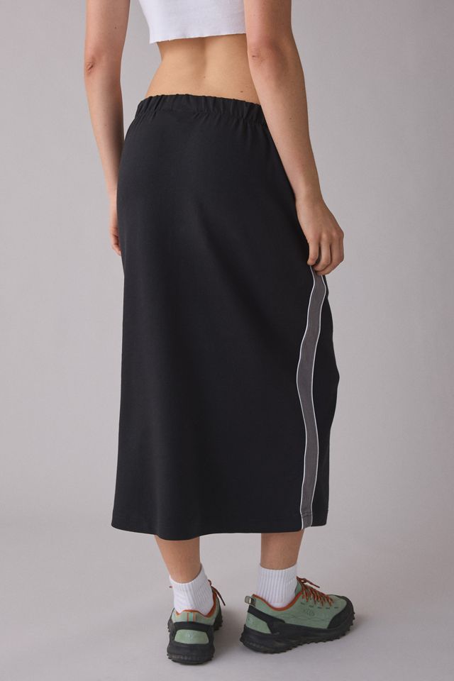 OBEY Malia Side Stripe Track Midi Skirt | Urban Outfitters