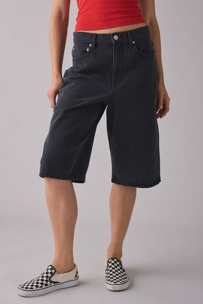 OBEY Karina Long Denim Shorts