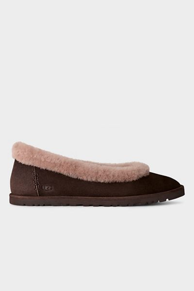 UGG Women's Zora Shearling Ballet Flats