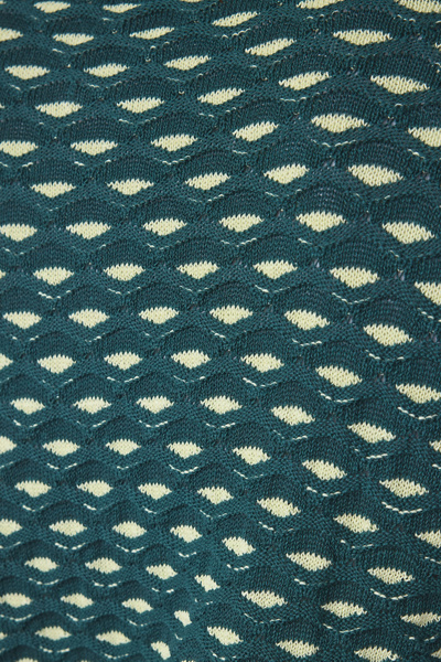 Les Deux Esmay Shell Knit Short Sleeve Polo Shirt