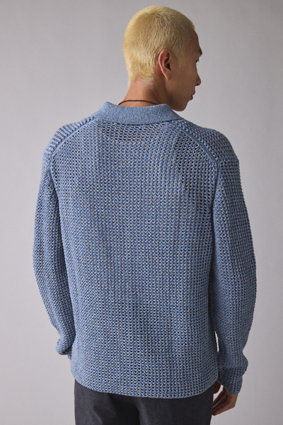 Les Deux Gerald Knitted Polo Cardigan