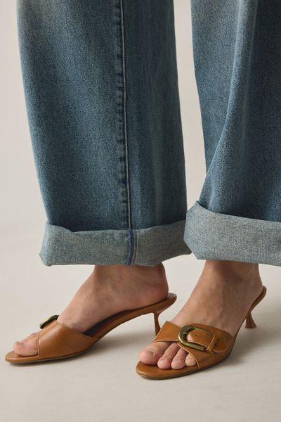 UO Polly Buckle Kitten Heels