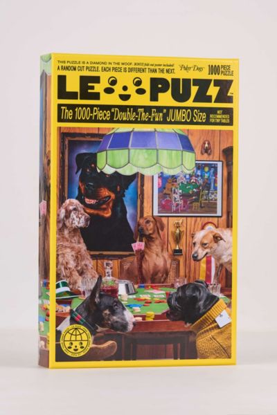 LePuzz Poker DogsJigsaw Puzzle 