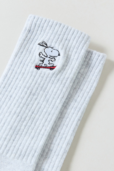 Peanuts Snoopy Skate Icon Crew Sock
