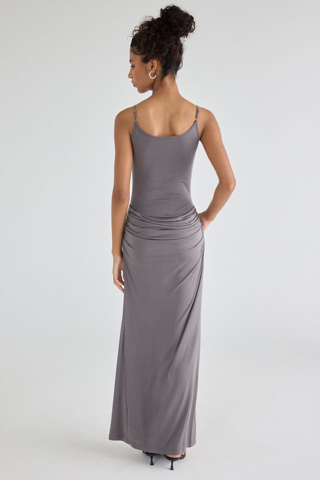 Woodrose Deli Full Moon Draped Maxi Dress #3