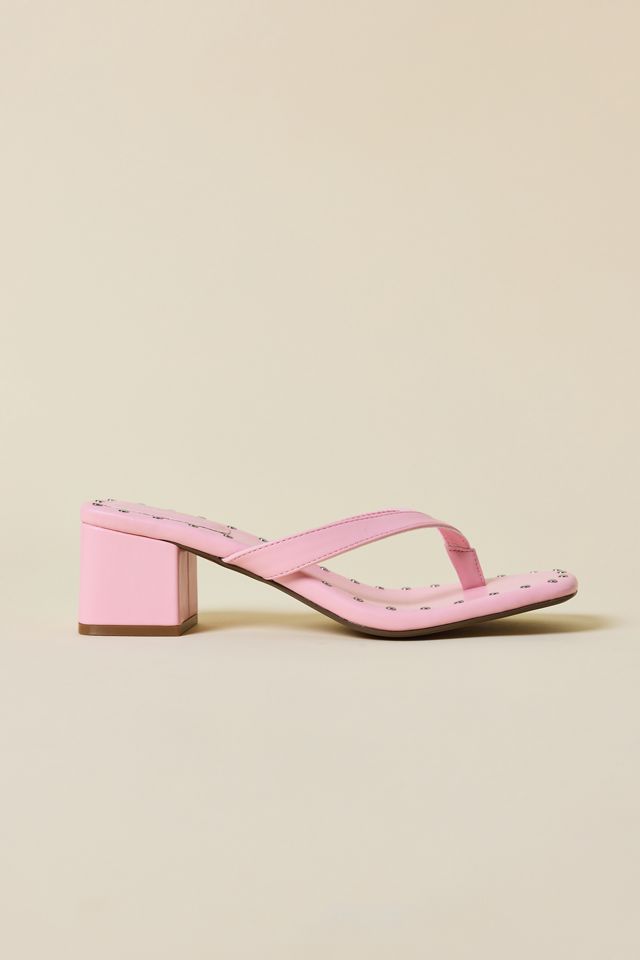 UO Katie Studded Block Heel Sandals #1