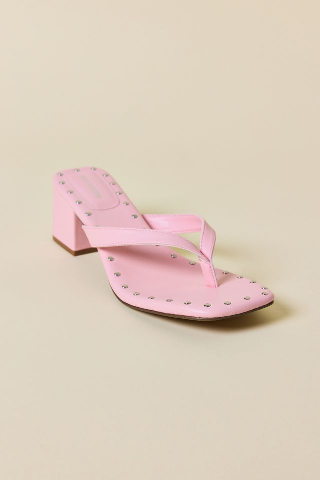 UO Katie Studded Block Heel Sandals #2