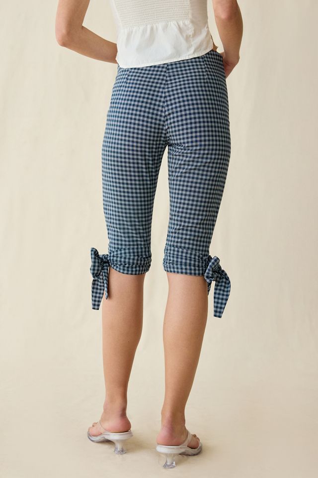Pantalon capri ajusté Sicily Woodrose Deli #2