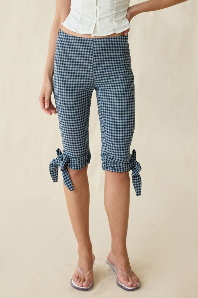 Pantalon capri ajusté Sicily Woodrose Deli #4