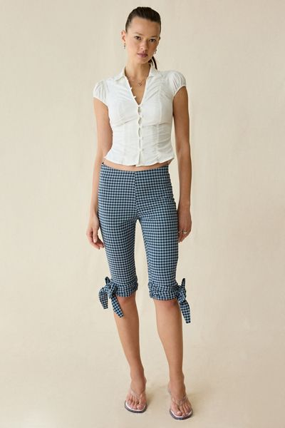 Woodrose Deli Sicily Slim Capri Pants