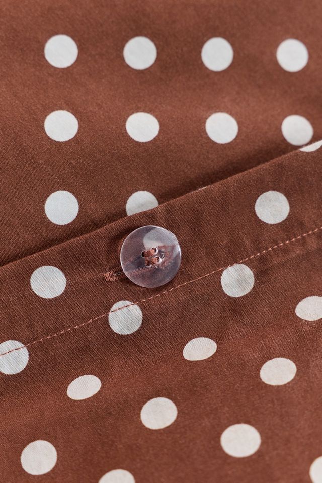 Jane Polka Dot Patterned Duvet Cover Set #3