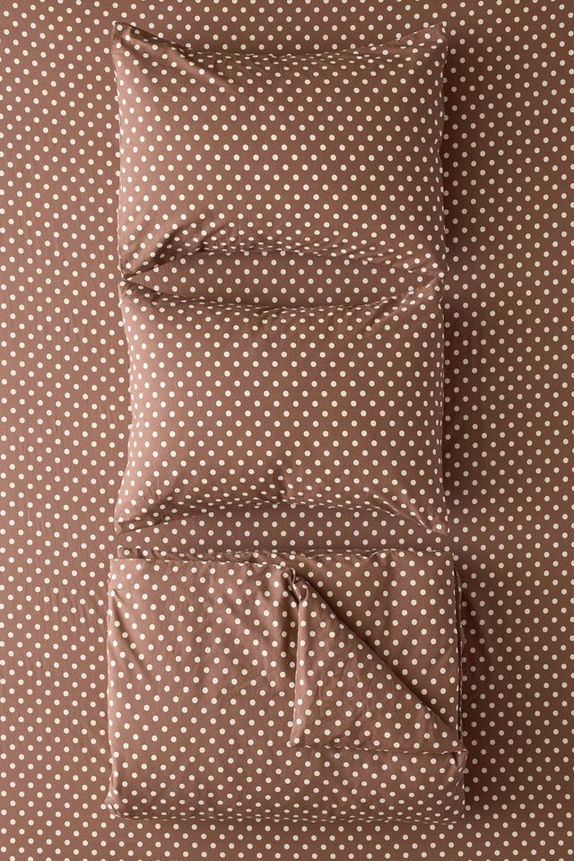 Jane Polka Dot Patterned Duvet Cover Set #4
