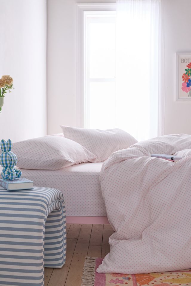 Jane Polka Dot Patterned Duvet Cover Set #1