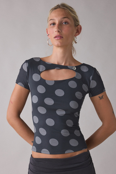 Woodrose Deli The Key Polka Dot Top | Urban Outfitters Canada