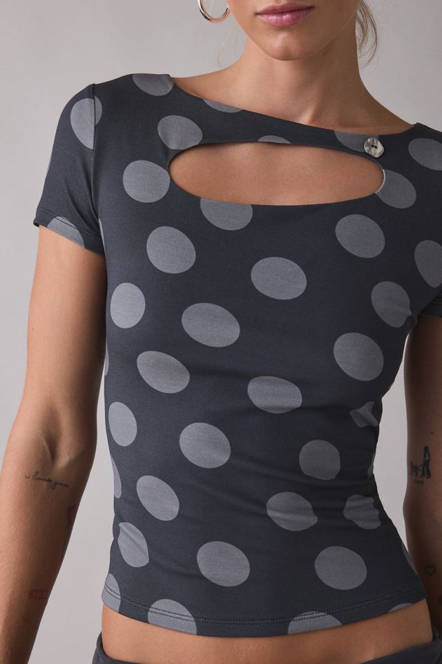 Woodrose Deli The Key Polka Dot Top | Urban Outfitters